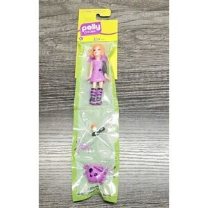 Polly Pockets Halloween Witch Doll LEA 2009 Sealed Brand New RARE Discontinued